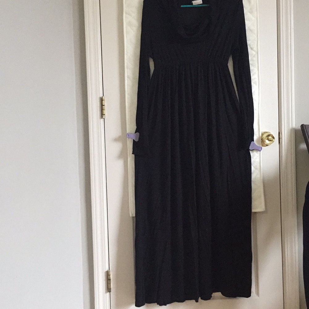 NYMPHE COWL NECK MAXI DRESS IN JERSEY